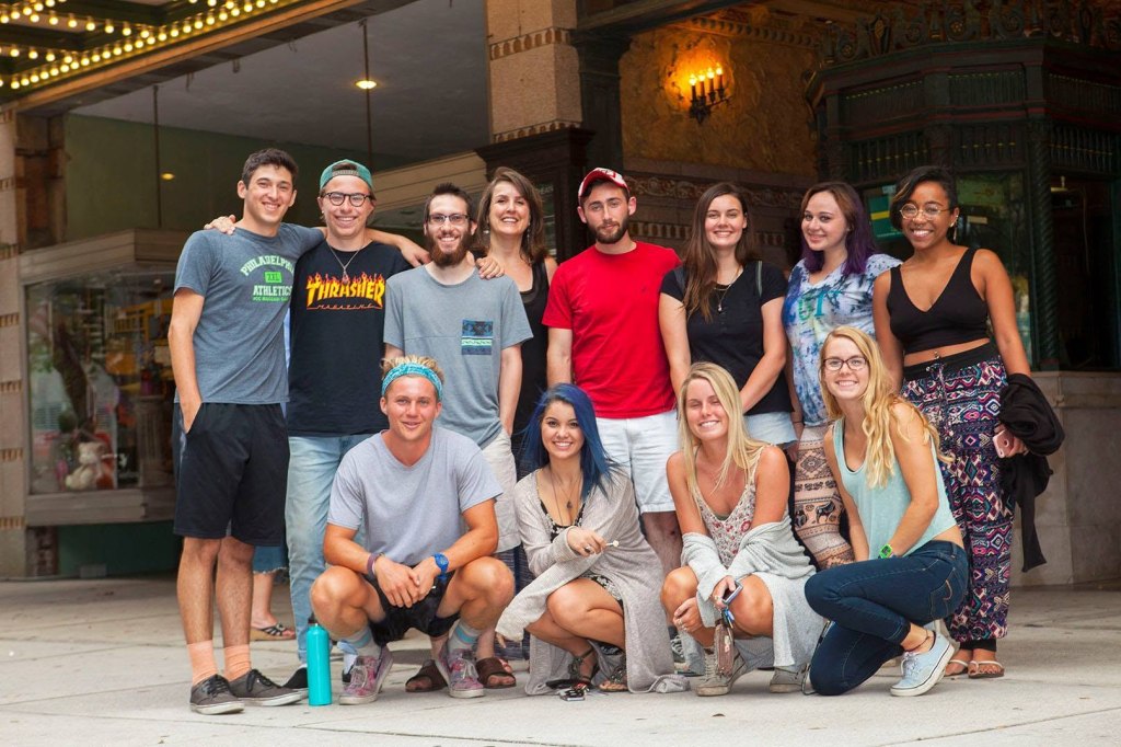 I organized an excursion for Eckerd College journalism students to attend the premiere of the "Stop the Presses" documentary (dir. Deborah Kerr) at the Tampa Theatre on May 3, 2017. The excursion provided a powerful look into newsroom culture, media economics, and local news deserts. (Photo: Kimberly DeFalco)